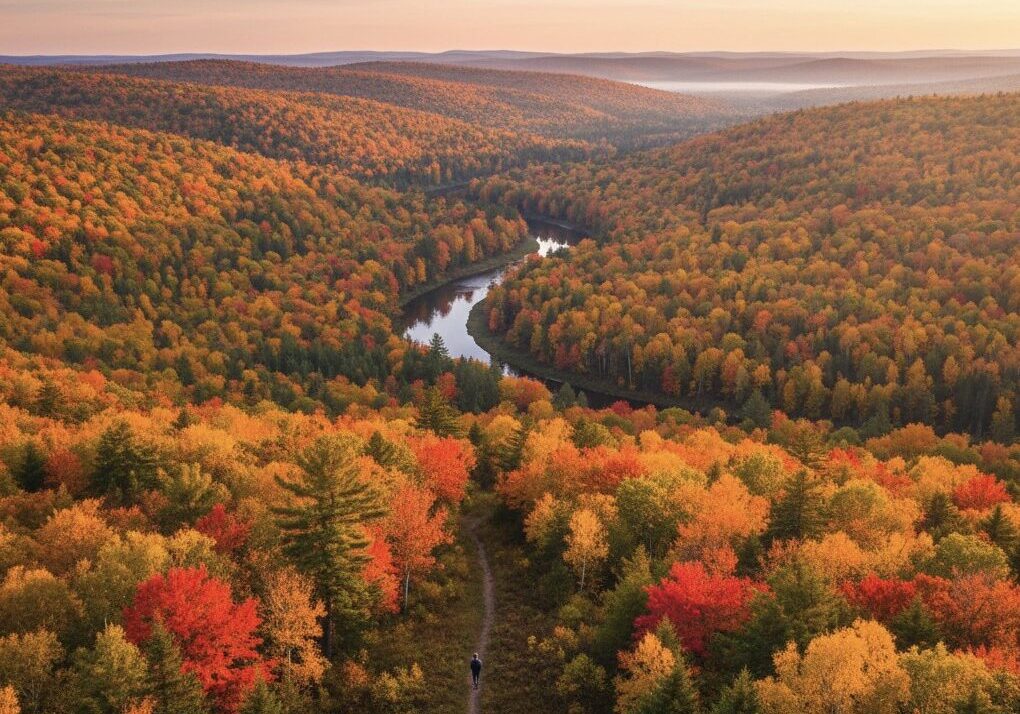 🍂 How Northern Forests Paint the World in a Technicolor Masterpiece