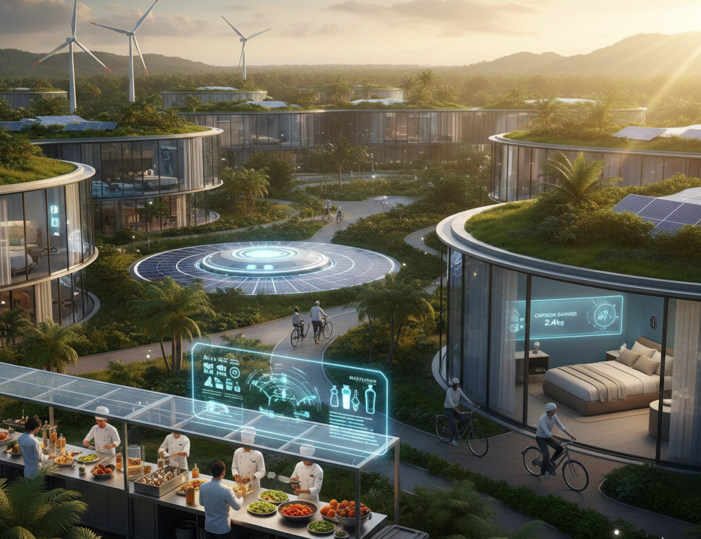 The AI-Powered Green Revolution: Decarbonizing Tourism and Hospitality