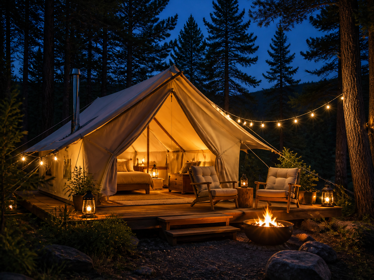 Outdoor hospitality website and direct-booking strategy